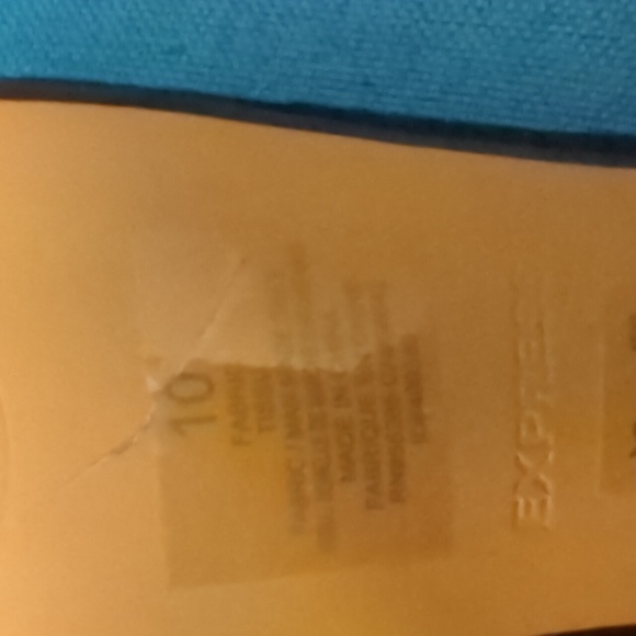 EXPRESS black suede like open toe dressy high heel style sandals - Picture 8 of 8